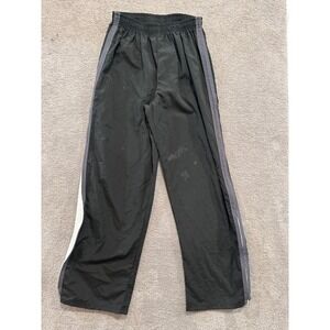 Vintage h.sla. Black Track Pants Men's Size [Insert] Tearaway Style Mesh Zipper